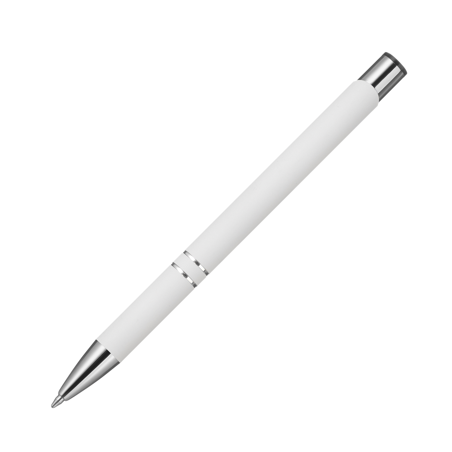 Шариковая ручка Alpha, белая