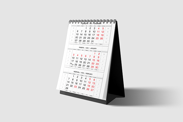 Печать настольных календарей «Домик» - фото 4