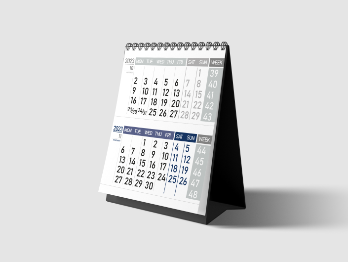 Печать настольных календарей «Домик» 4